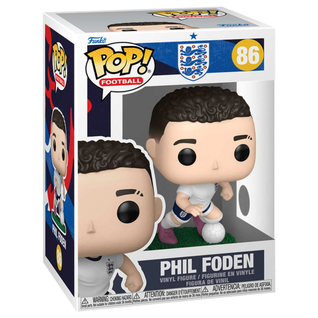 FUNKO POP! SOCCER FOOTBALL ENGLAND PHIL FODEN no86