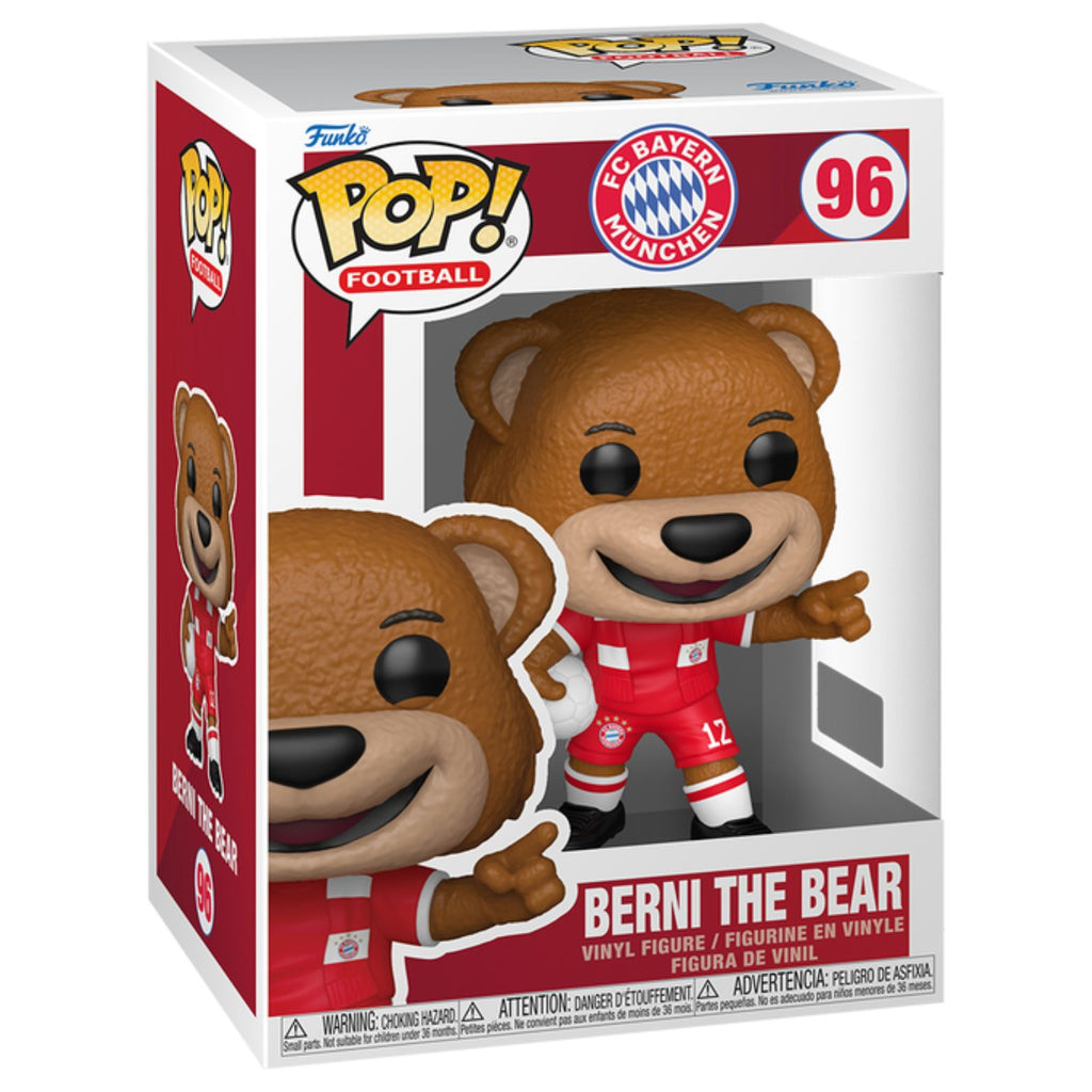 FUNKO POP! SOCCER FOOTBALL FC BAYERN MÜNCHEN BERNI THE BEAR no96