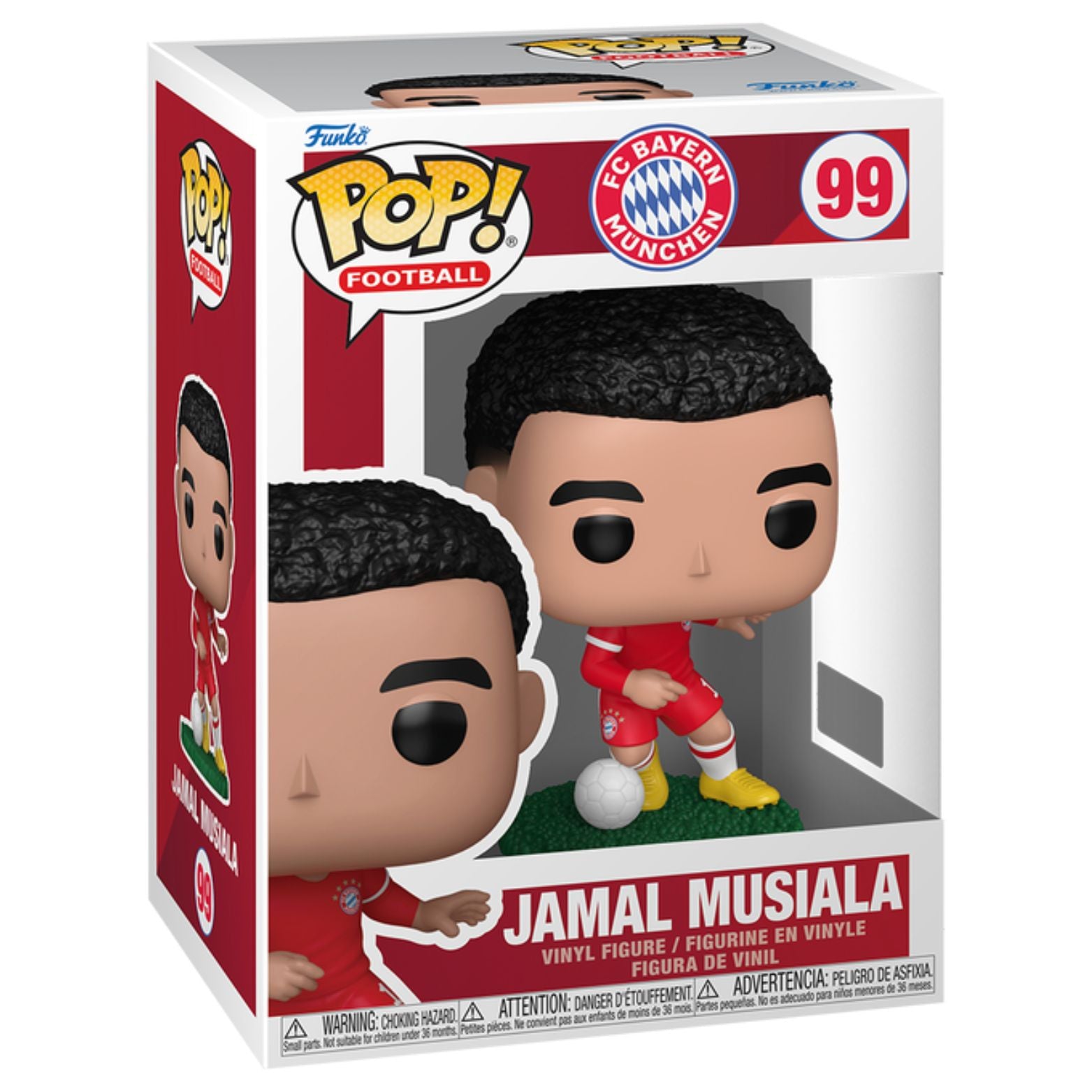 FUNKO POP! SOCCER FOOTBALL FC BAYERN MÜNCHEN JAMAL MUSIALA no99