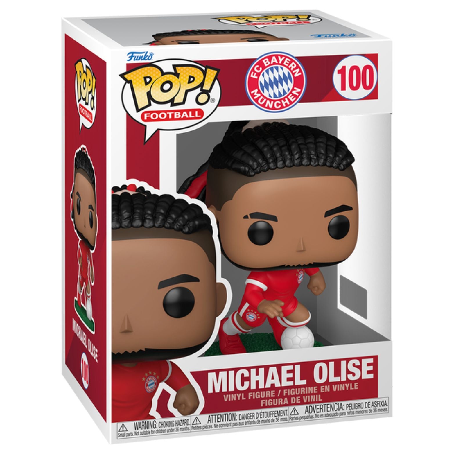 FUNKO POP! SOCCER FOOTBALL FC BAYERN MÜNCHEN MICHAEL OLISE no100