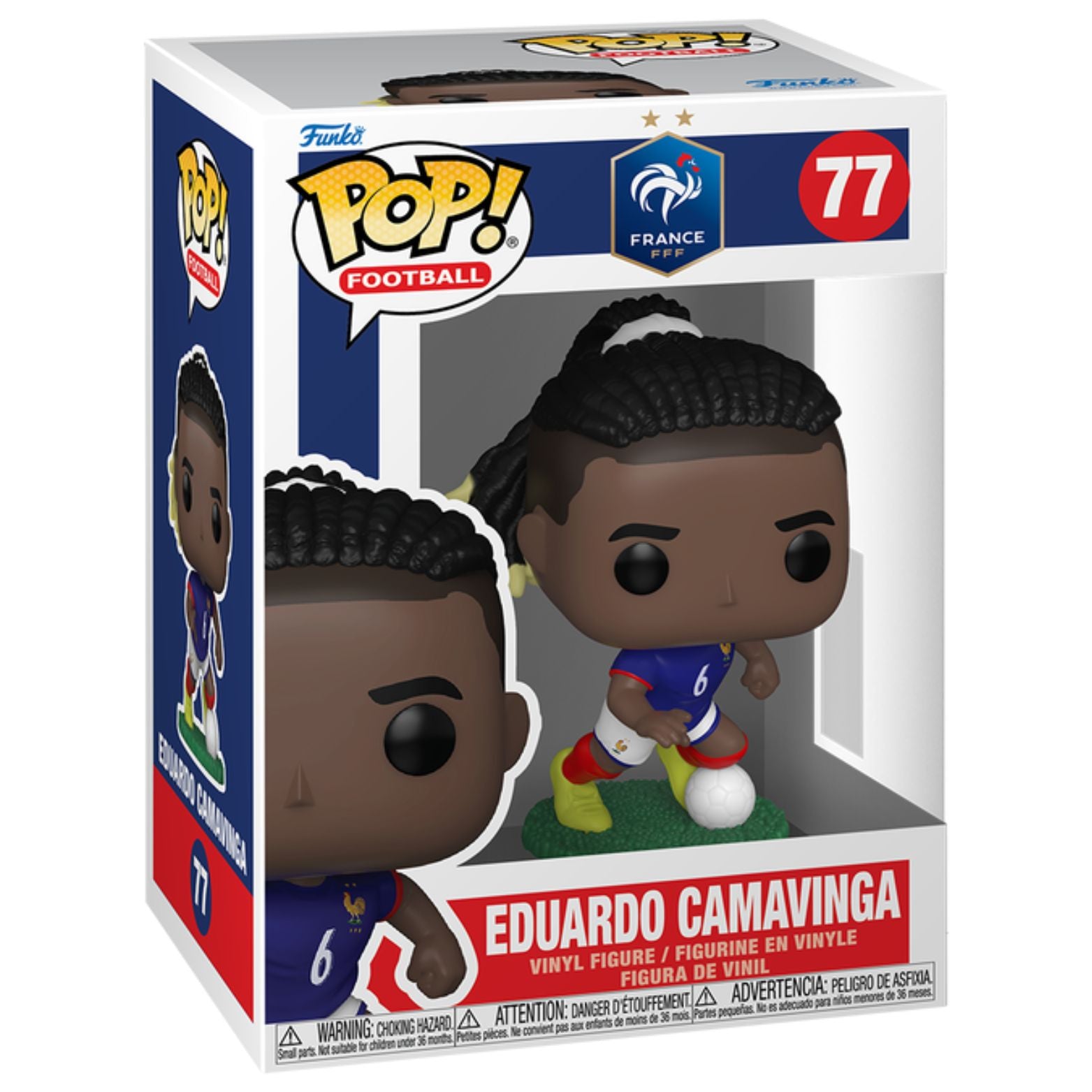 FUNKO POP! SOCCER FOOTBALL FRANCE FFF EDUARDO CAMAVINGA no77