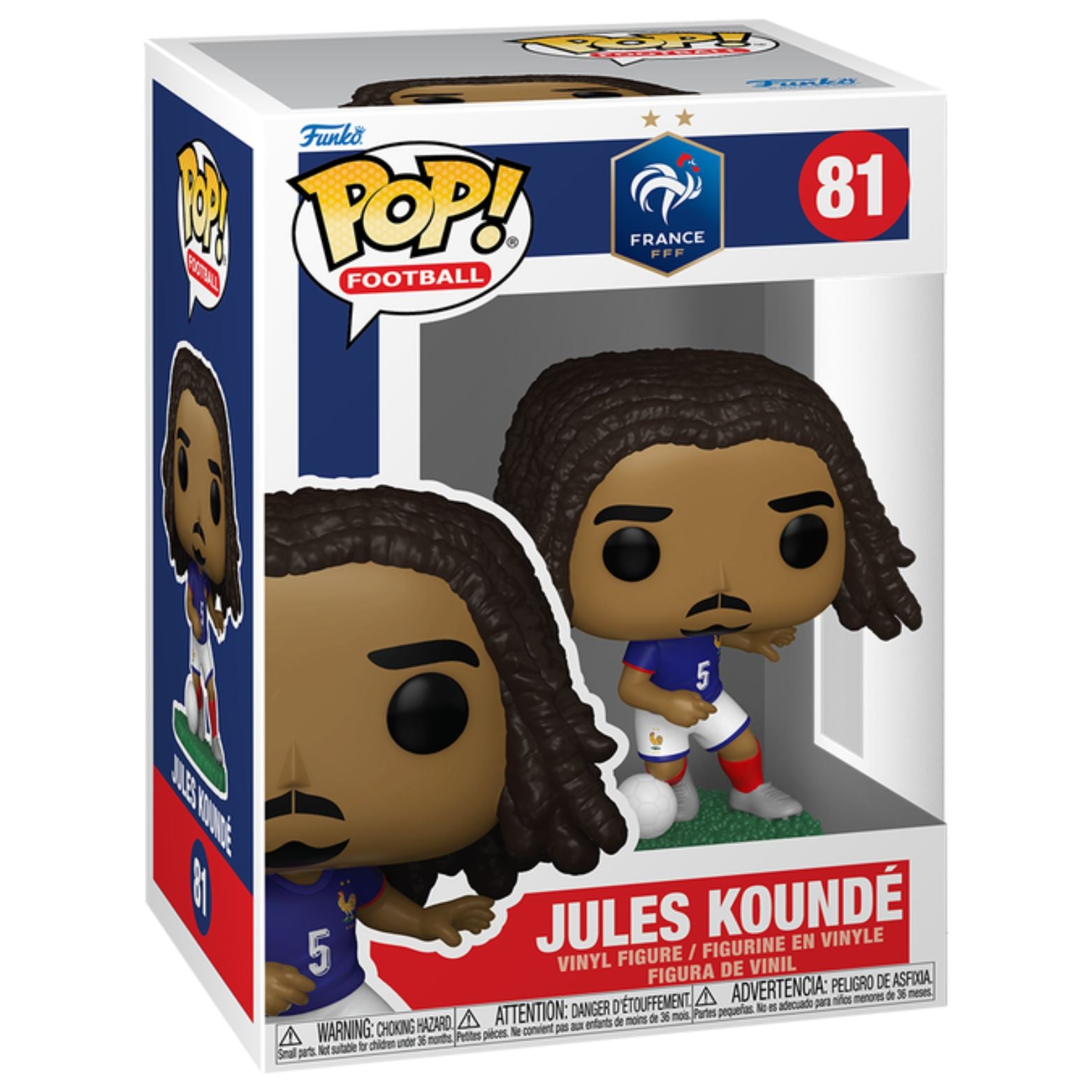 FUNKO POP! SOCCER FOOTBALL FRANCE FFF JULES KOUNDÉ no81