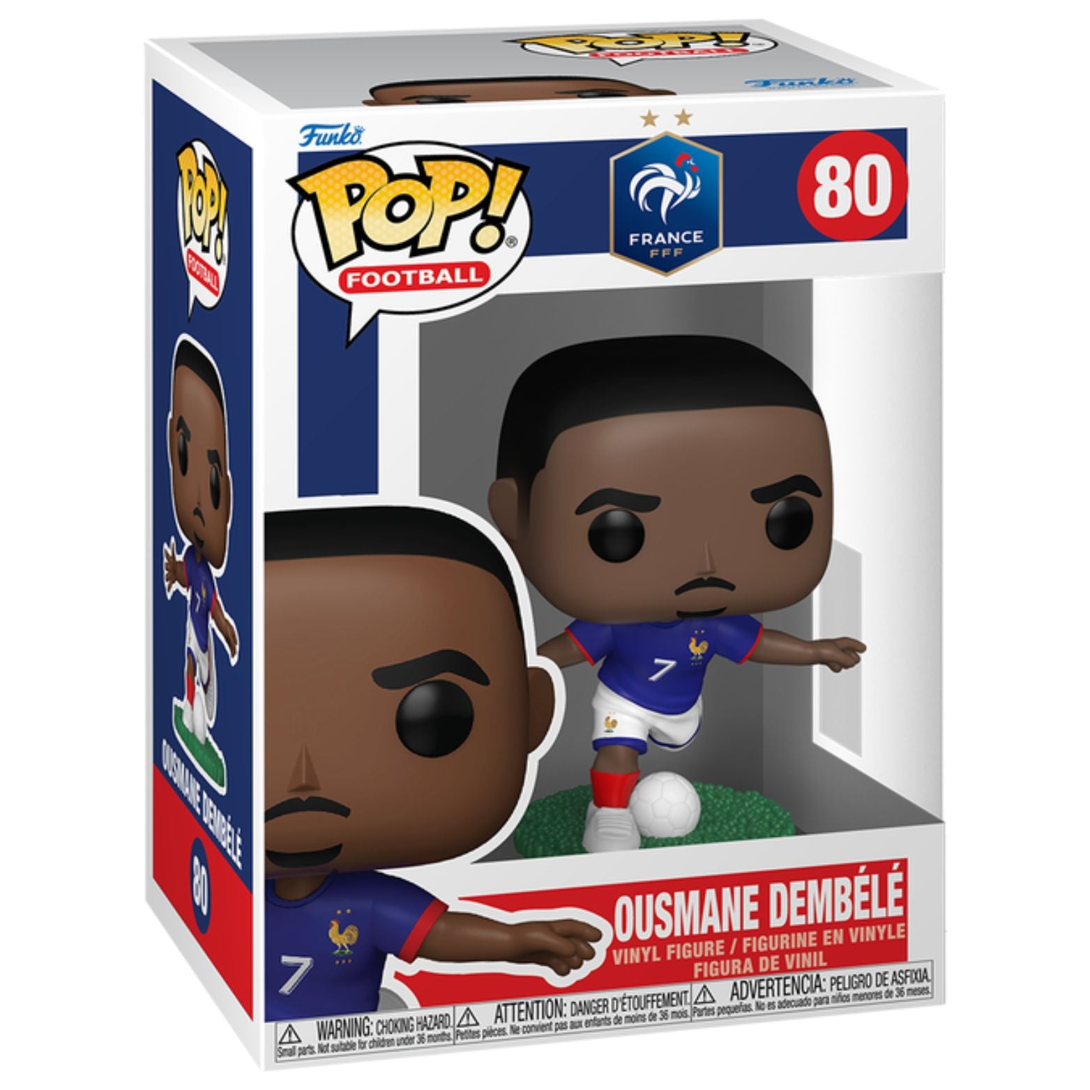 FUNKO POP! SOCCER FOOTBALL FRANCE FFF OUSMANE DEMBÉLÉ no80