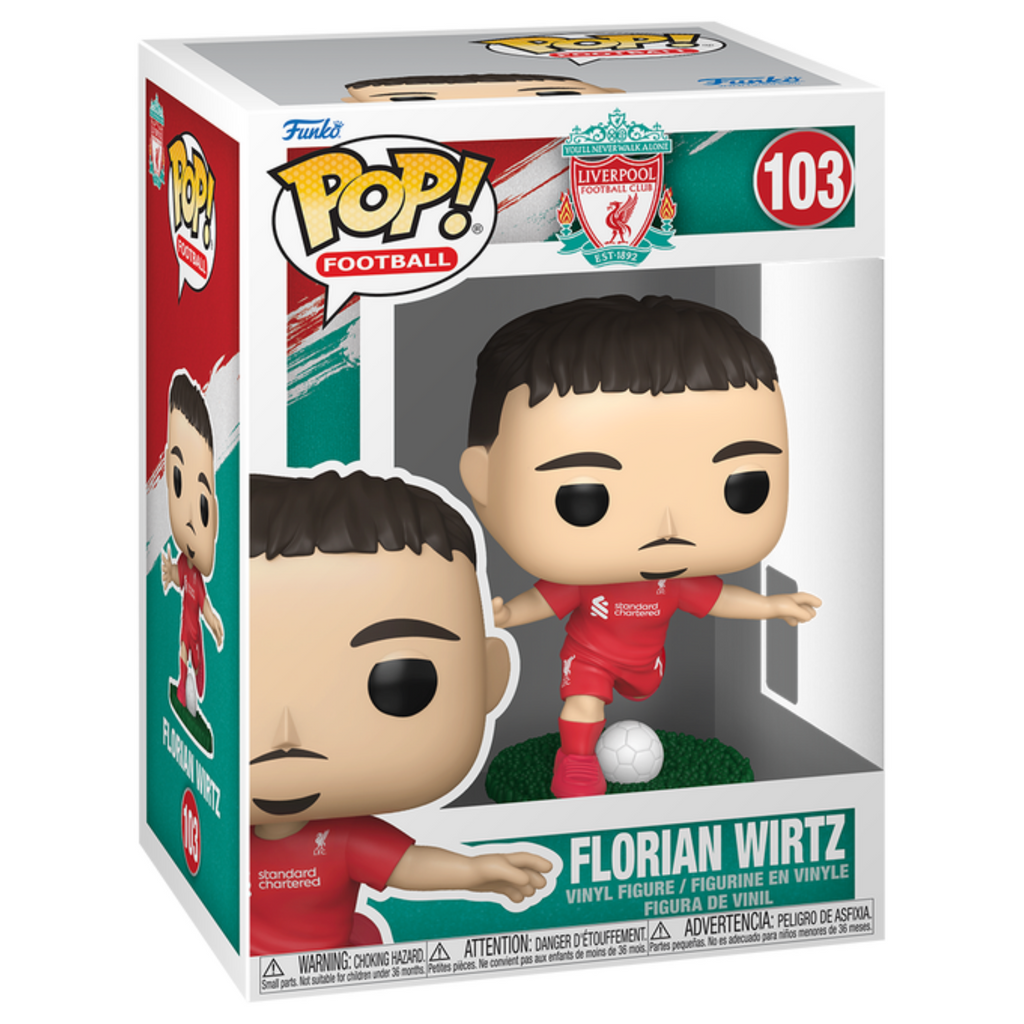 FUNKO POP! SOCCER FOOTBALL LIVERPOOL FLORIAN WIRTZ no103