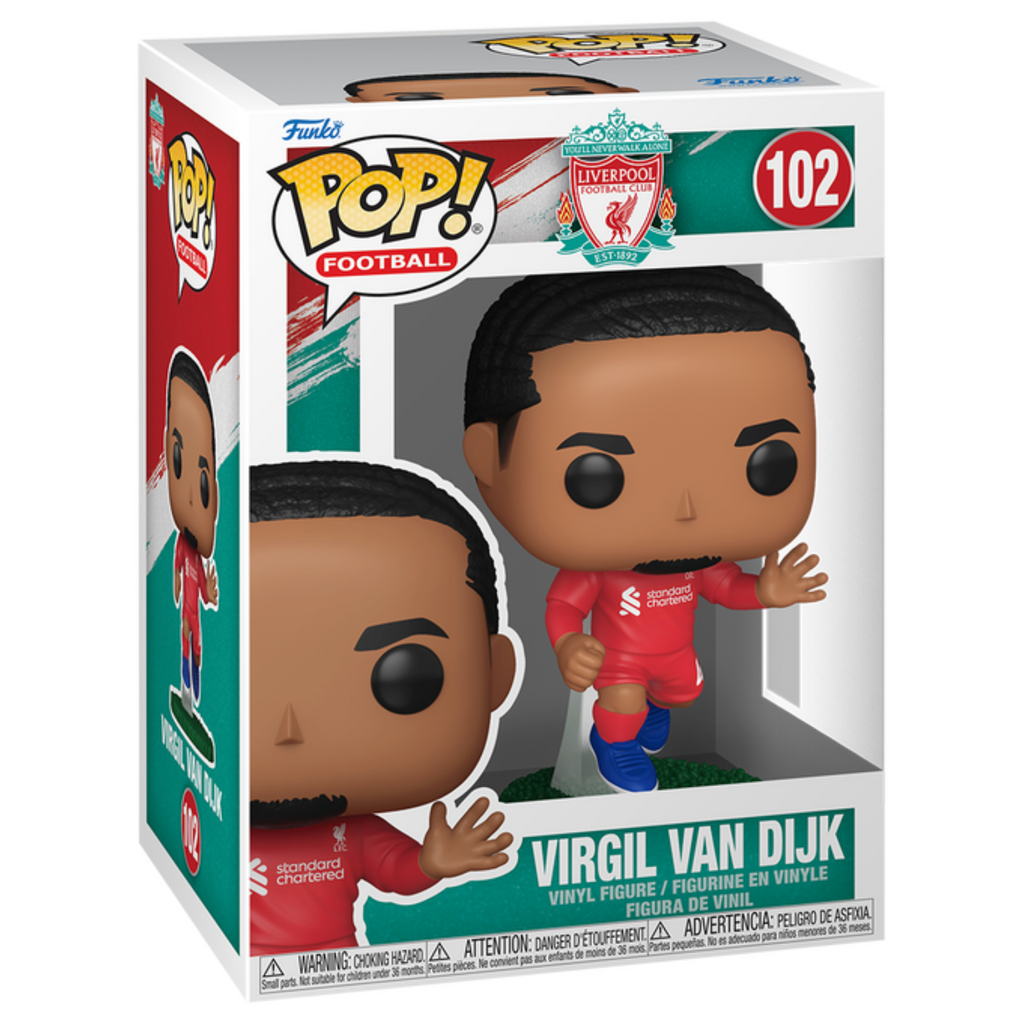 FUNKO POP! SOCCER FOOTBALL LIVERPOOL VIRGIL VAN DIJK no102