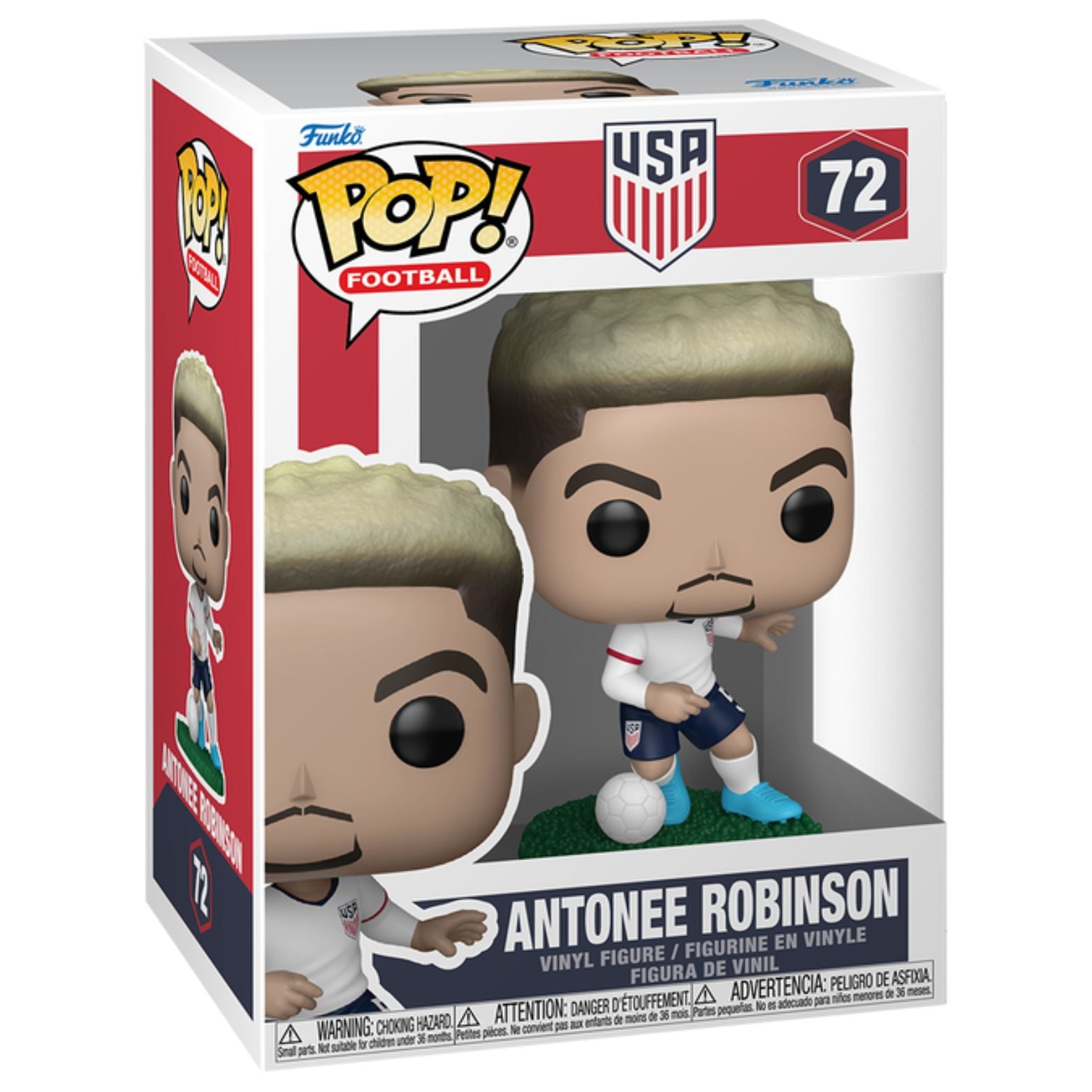 FUNKO POP! SOCCER FOOTBALL USA ANTONEE ROBINSON no72