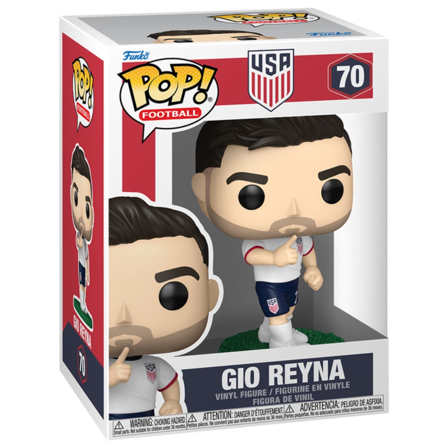FUNKO POP! SOCCER FOOTBALL USA GIO REYNA no70