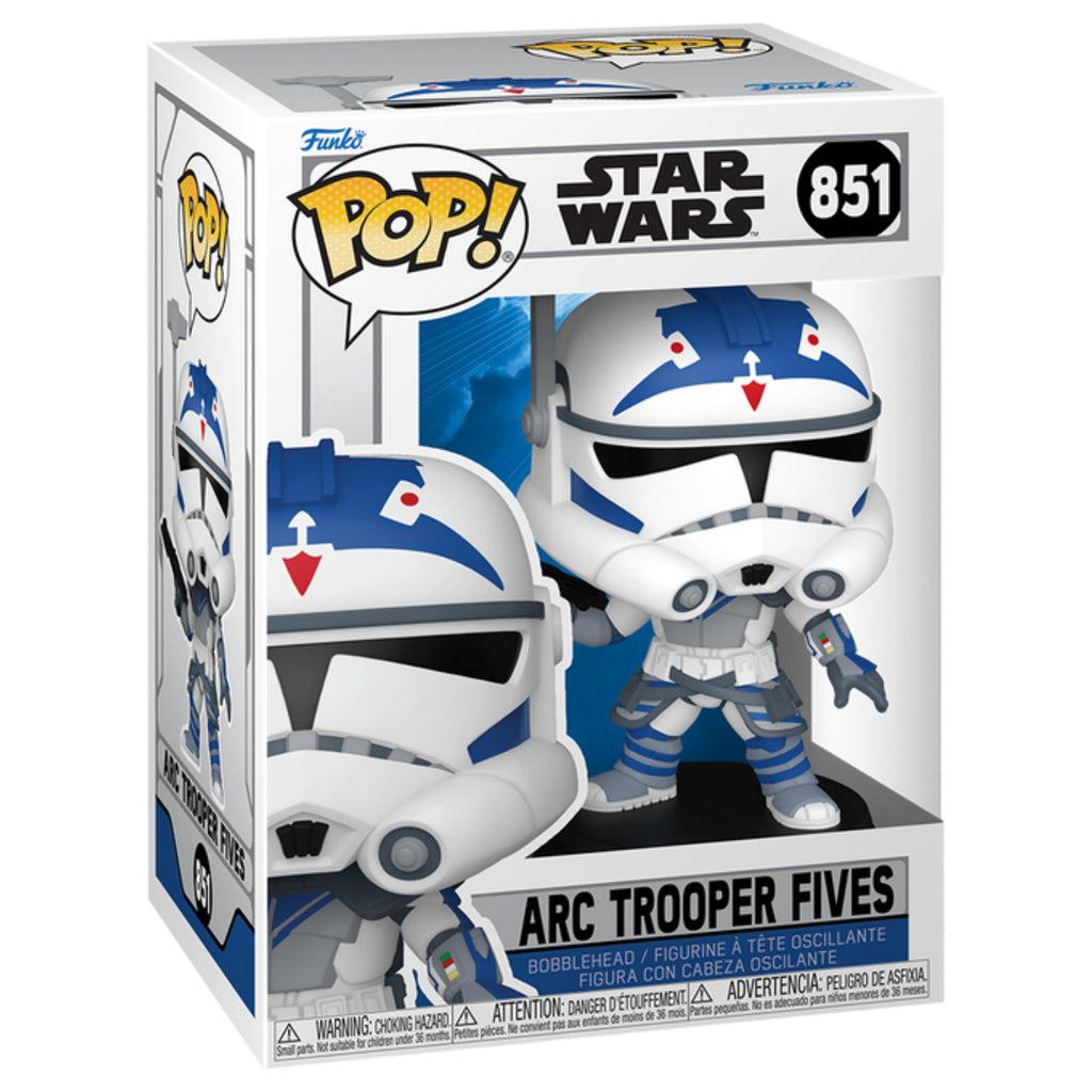 FUNKO POP! STAR WARS ANIMATION ARC TROOPER FIVES no851