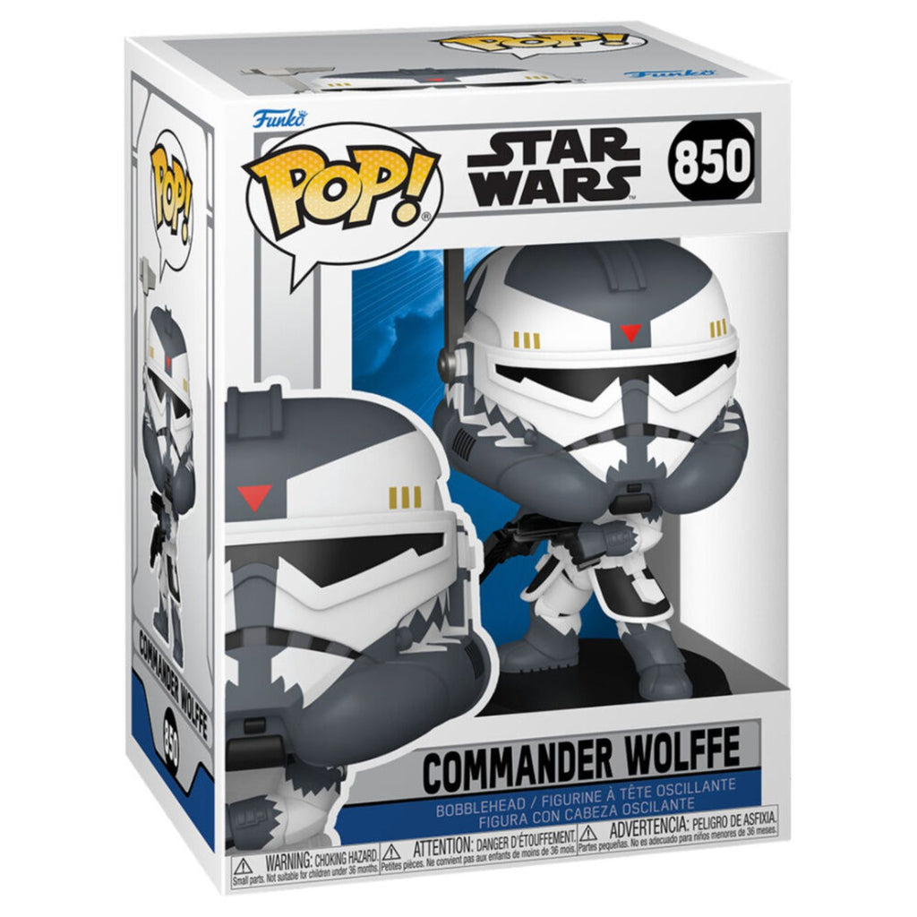 FUNKO POP! STAR WARS ANIMATION COMMANDER WOLFFE no850