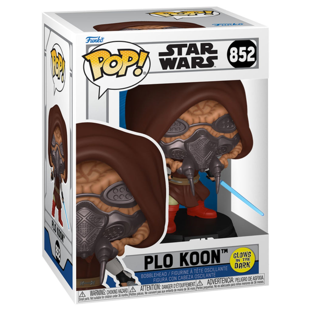 FUNKO POP! STAR WARS ANIMATION PLO KOON GITD no852