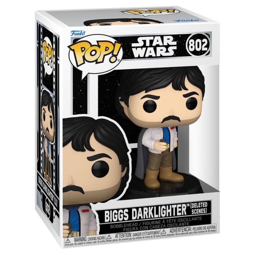 FUNKO POP! STAR WARS BIGGS DARKLIGHTER (DELETED SCENES) no802