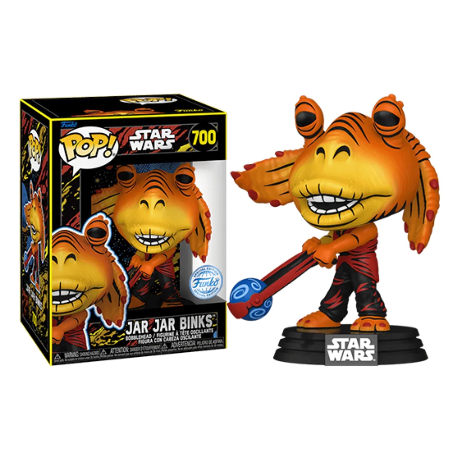 FUNKO POP! STAR WARS EPISODE 1 THE PHANTOM MENACE JAR JAR FUNKO SPECIAL EDITION no700