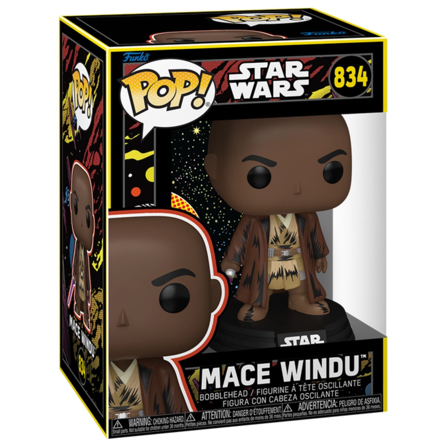 FUNKO POP! STAR WARS MACE WINDU RETRO no834