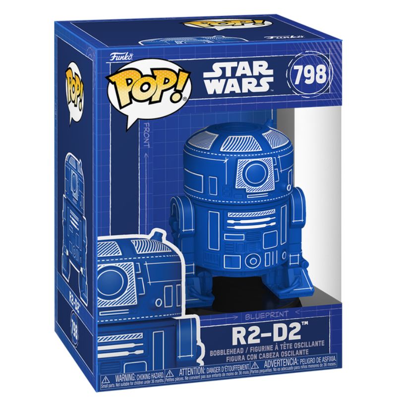 FUNKO POP! STAR WARS R2-D2 BLUEPRINT no798
