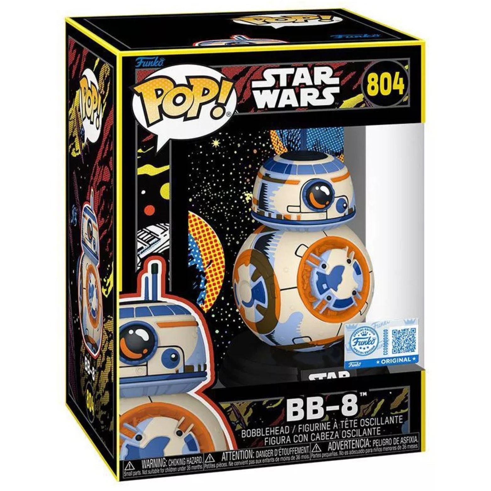 FUNKO POP! STAR WARS RETRO STYLE BB-8 FUNKO SPECIAL EDITION no804