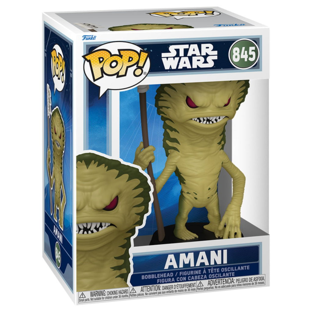 FUNKO POP! STAR WARS THE MANDALORIAN AND GROGU AMANI no845