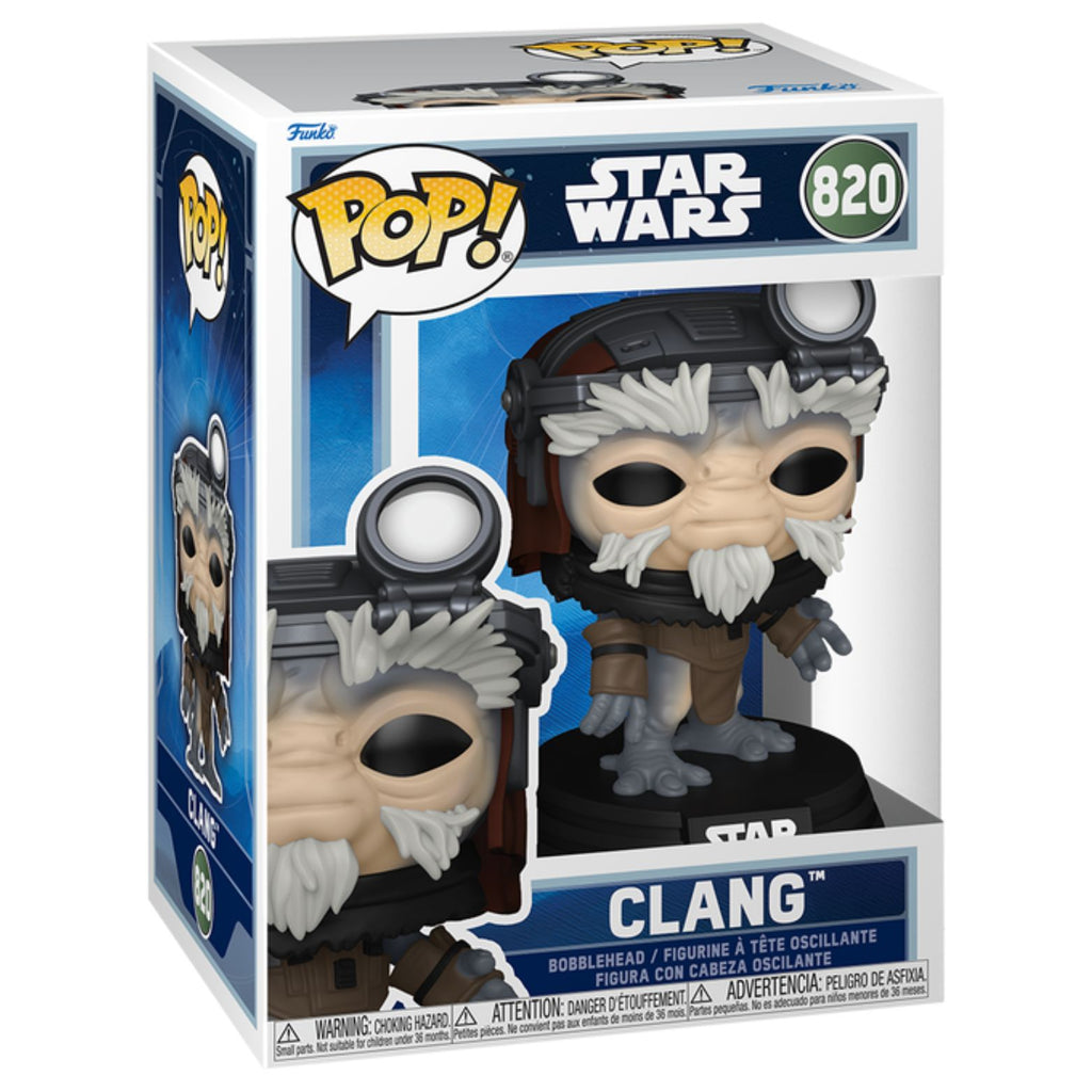 FUNKO POP! STAR WARS THE MANDALORIAN AND GROGU CLANG no820
