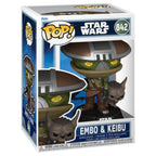 FUNKO POP! STAR WARS THE MANDALORIAN AND GROGU EMBO & KEIBU no842
