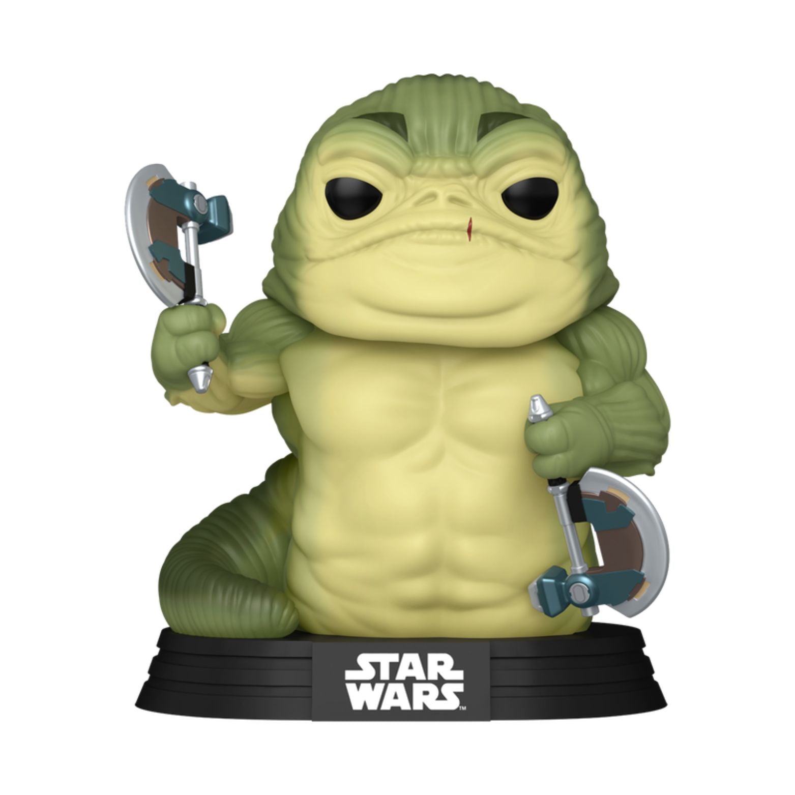FUNKO POP! STAR WARS THE MANDALORIAN AND GROGU ROTTA THE HUTT GITD no843