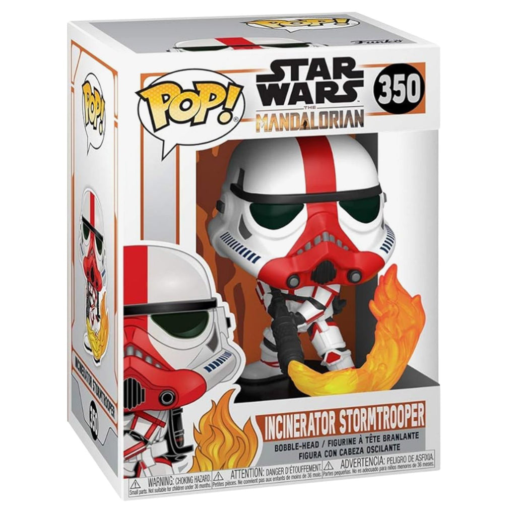 FUNKO POP! STAR WARS THE MANDALORIAN INCINERATOR STORMTROOPER no350