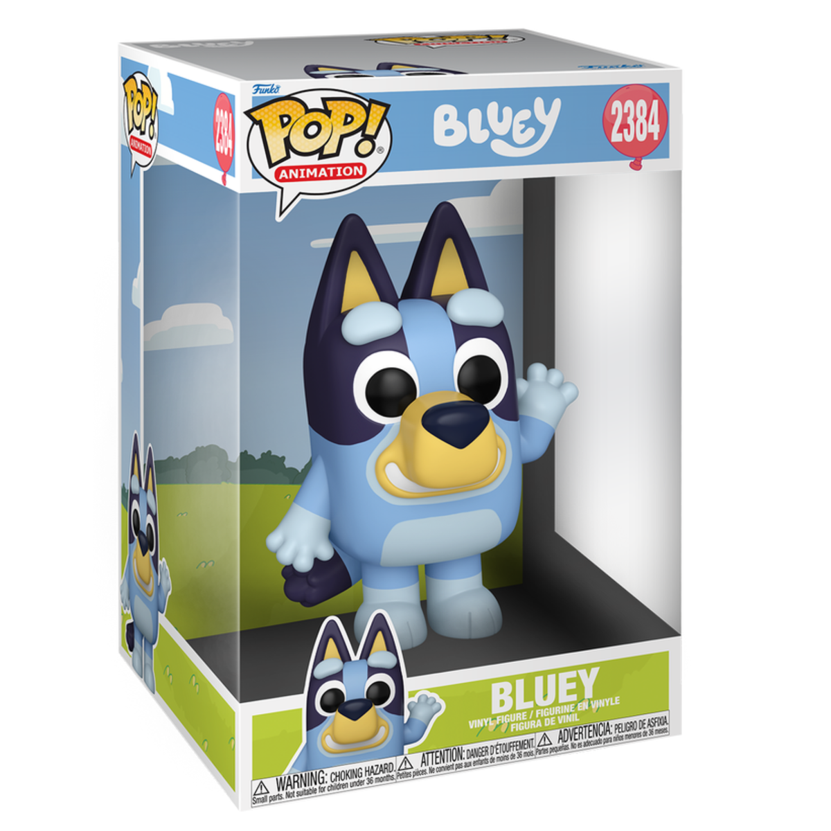 FUNKO POP! SUPER SIZED ANIMATION BLUEY BLUEY no2384
