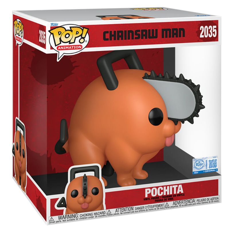 FUNKO POP! SUPER SIZED ANIMATION CHAINSAW MAN POCHITA no2035
