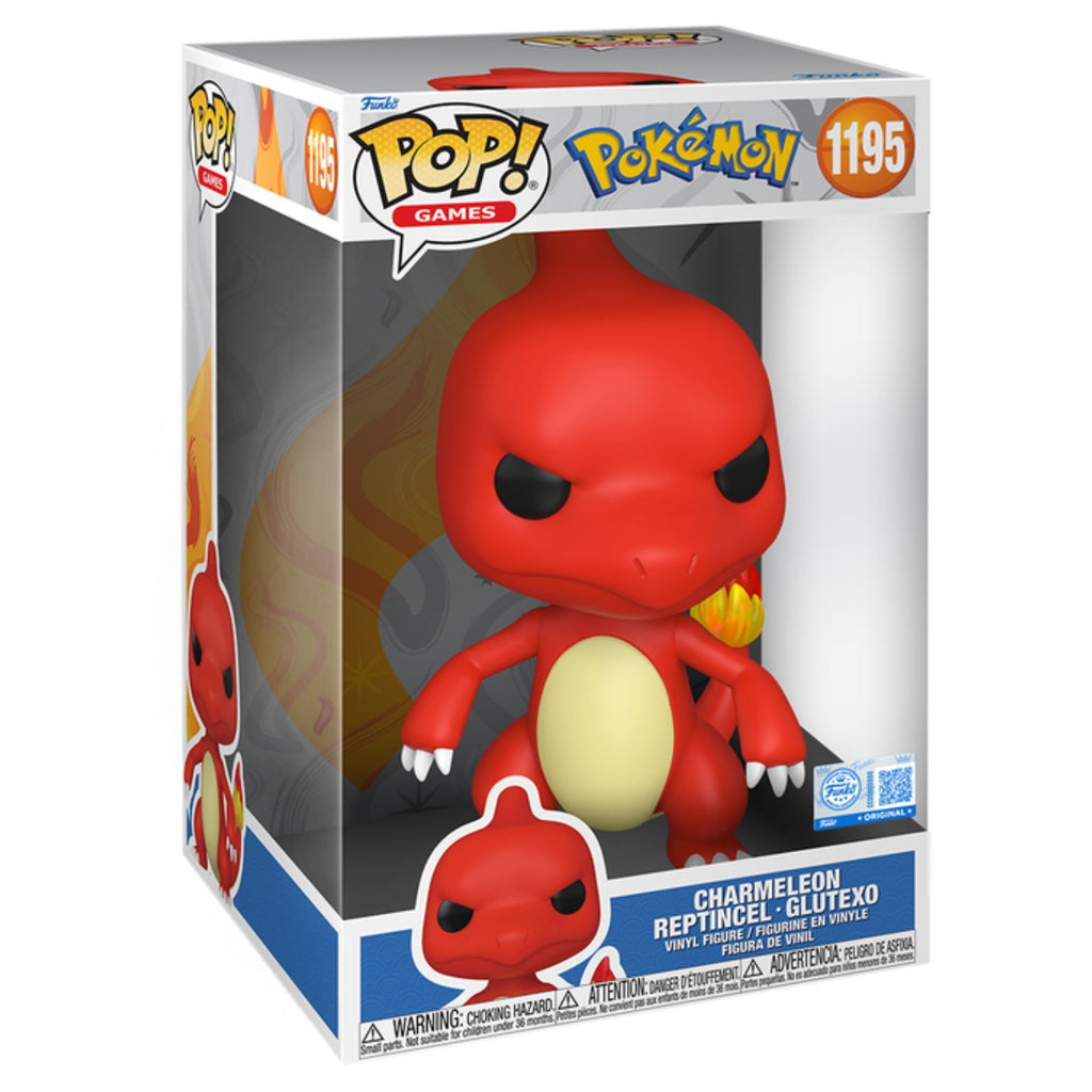 FUNKO POP! SUPER SIZED GAMES POKÉMON CHARMELEON FUNKO SPECIAL EDITION no1195