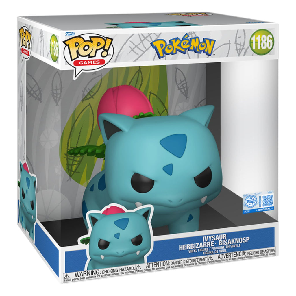 FUNKO POP! SUPER SIZED GAMES POKÉMON IVYSAUR FUNKO SPECIAL EDITION no1186