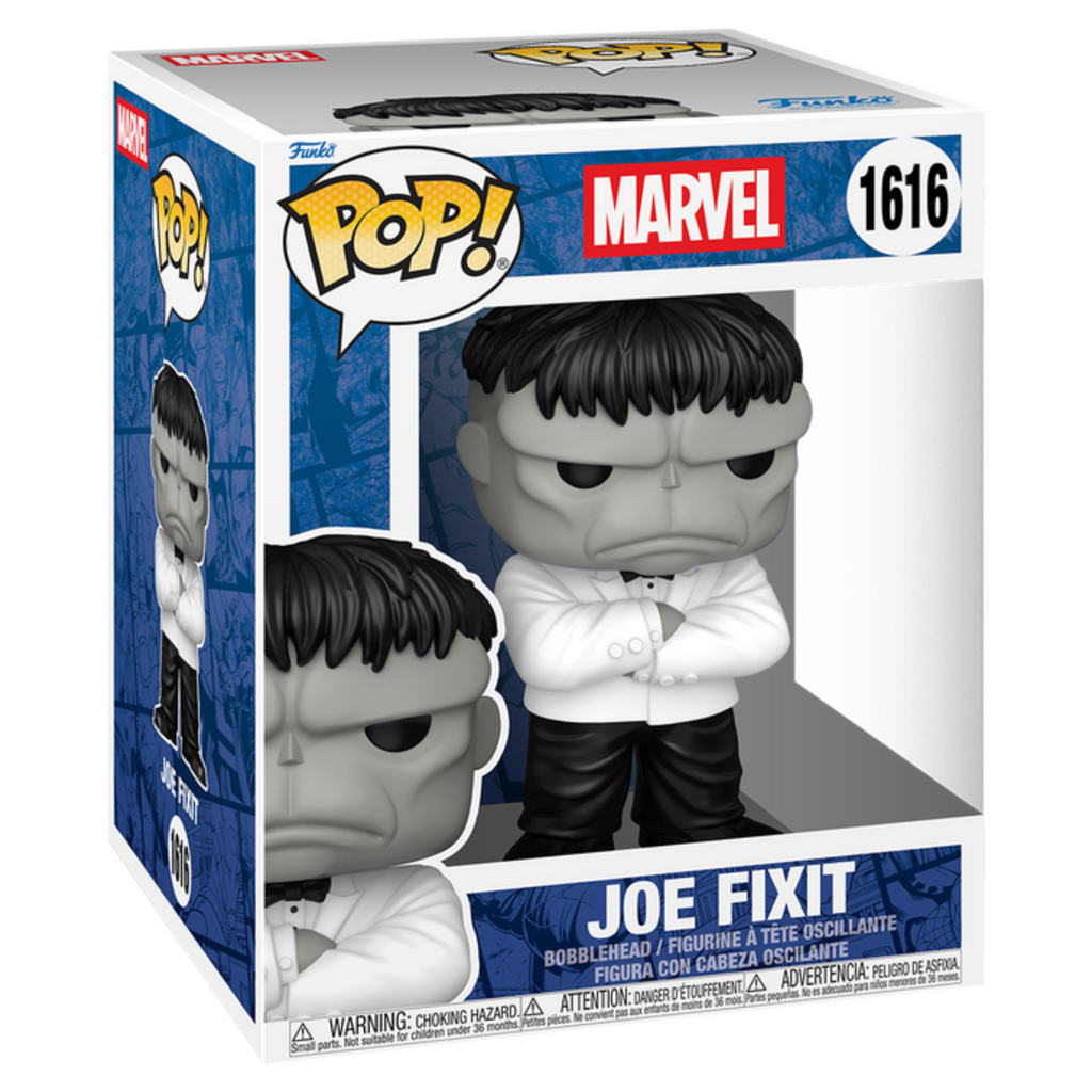 FUNKO POP! SUPER SIZED MARVEL PATCH & MR FIX IT JOE FIX IT no1616