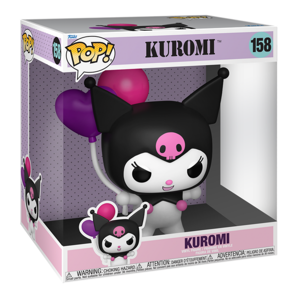FUNKO POP! SUPER SIZED SANRIO HELLO KITTY KUROMI no158