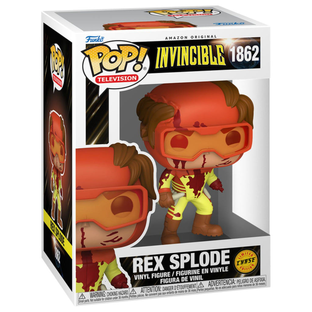 FUNKO POP! TELEVISION AMAZON ORIGINAL INVINCIBLE REX SPLODE CHASE no1862