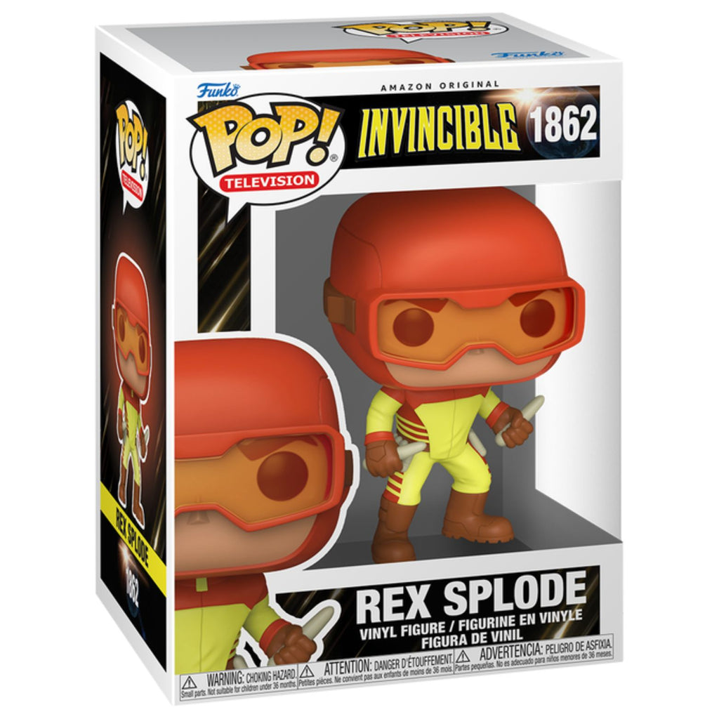 FUNKO POP! TELEVISION AMAZON ORIGINAL INVINCIBLE REX SPLODE no1862