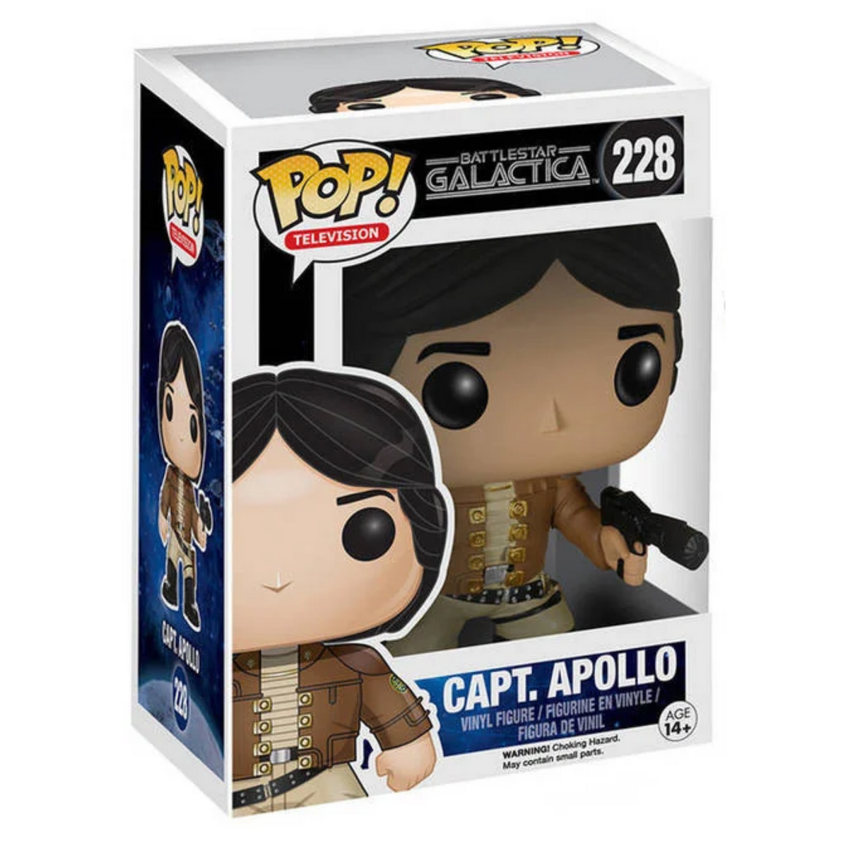 FUNKO POP! TELEVISION BATTLESTAR GALACTICA CAPT APOLLO no228