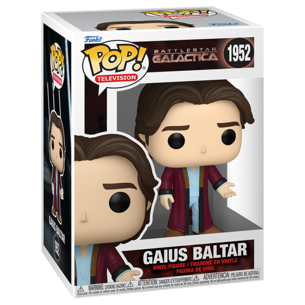 FUNKO POP! TELEVISION BATTLESTAR GALACTICA GAIUS BALTAR no1952