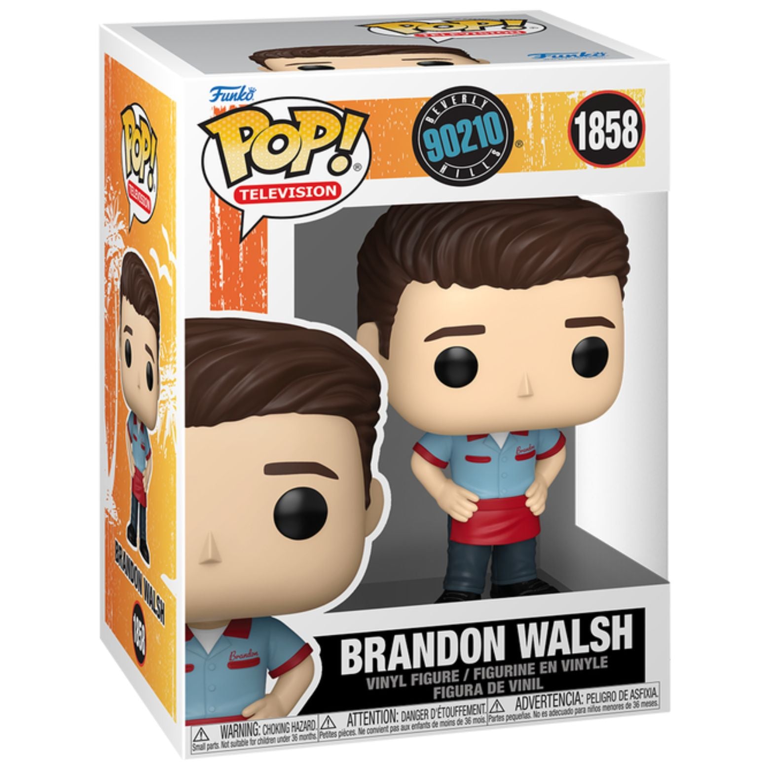 FUNKO POP! TELEVISION BEVERLY HILLS 90210 BRANDON WALSH no1858