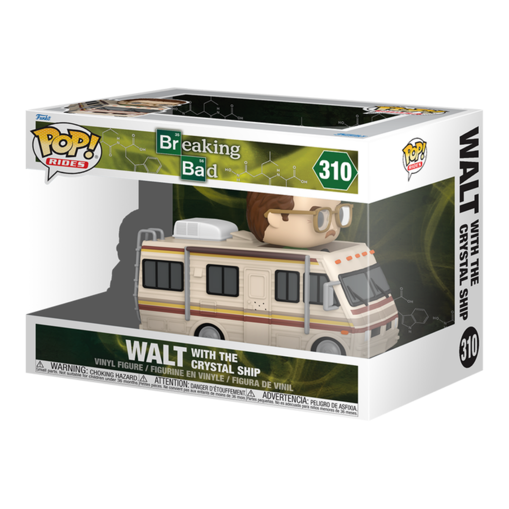 FUNKO POP! TELEVISION BREAKING BAD WALT WITH THE CRYSTAL SHIP no310