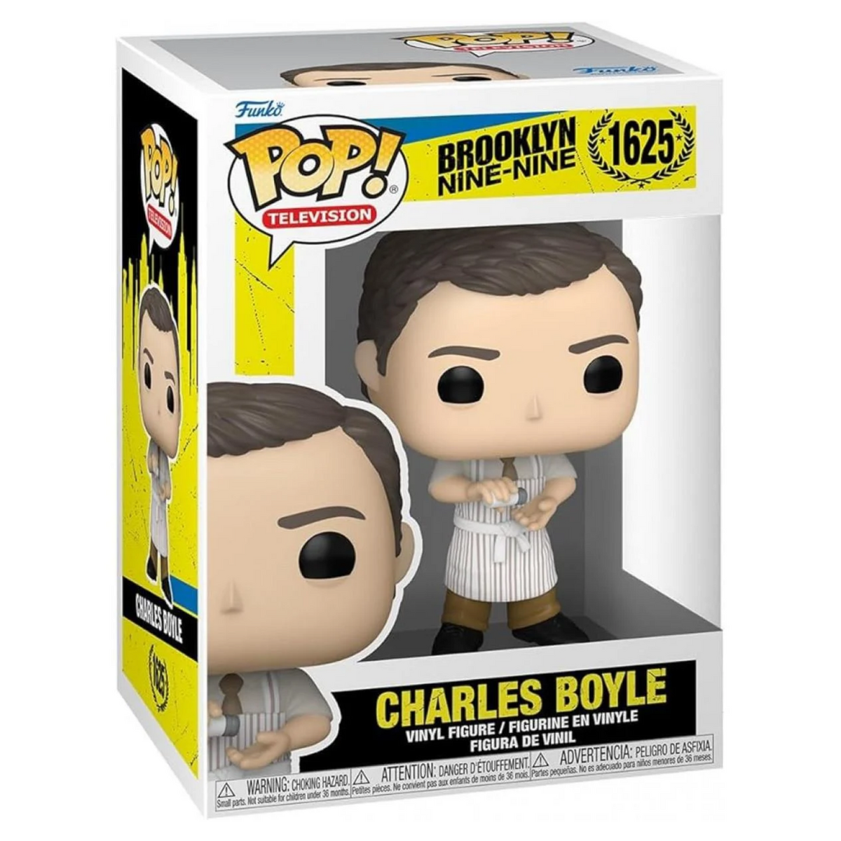 FUNKO POP! TELEVISION BROOKLYN NINE-NINE CHARLES BOYLE no1625