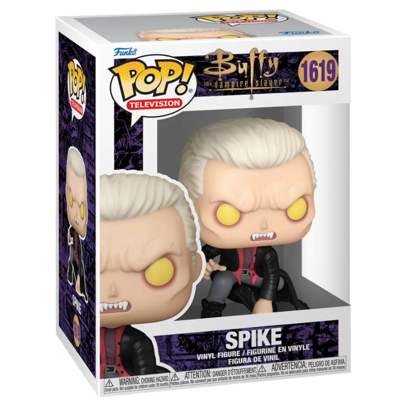 FUNKO POP! TELEVISION BUFFY THE VAMPIRE SPIKE no1619