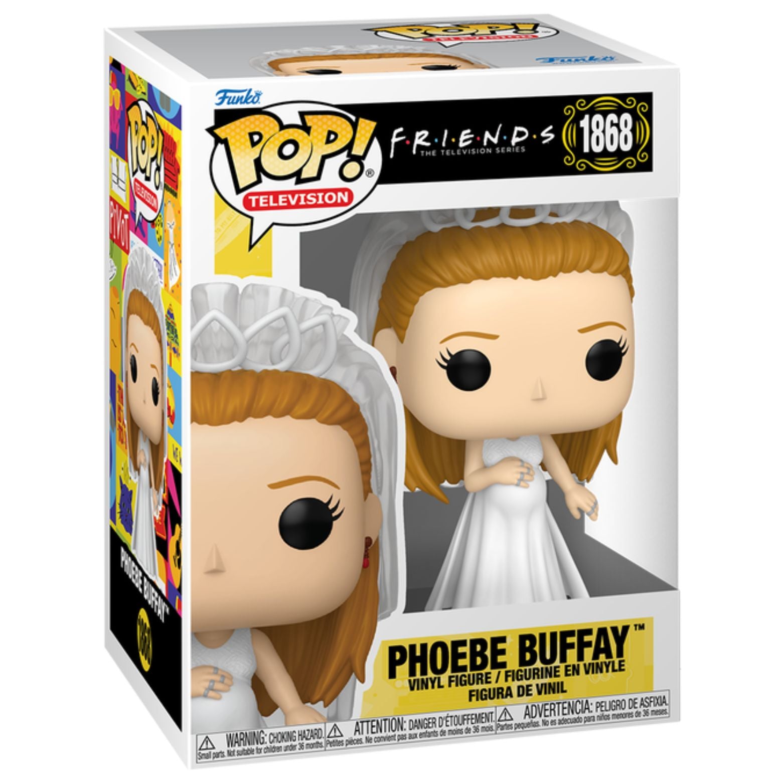 FUNKO POP! TELEVISION FRIENDS PHOEBE BUFFAY WEDDING DRESS no1868
