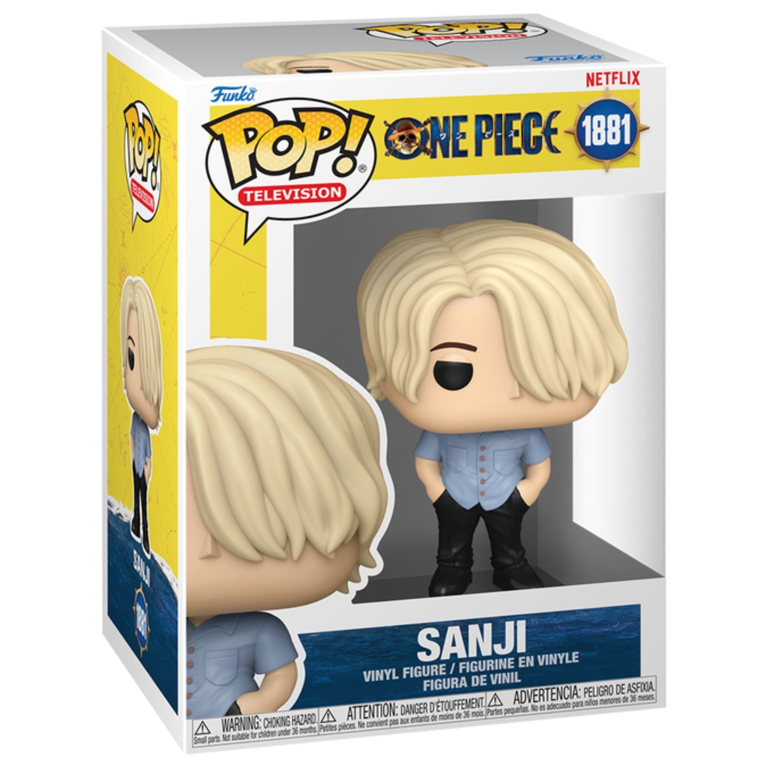 FUNKO POP! TELEVISION NETFLIX ONE PIECE SANJI no1881