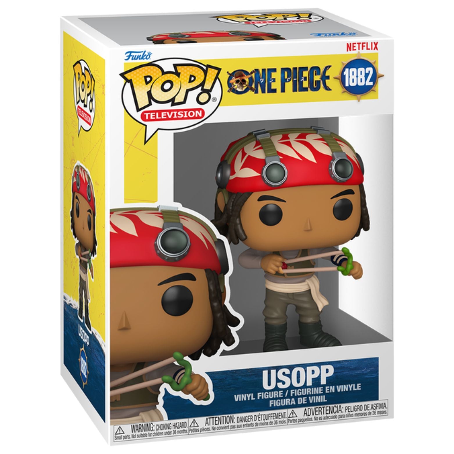 FUNKO POP! TELEVISION NETFLIX ONE PIECE USOPP no1882
