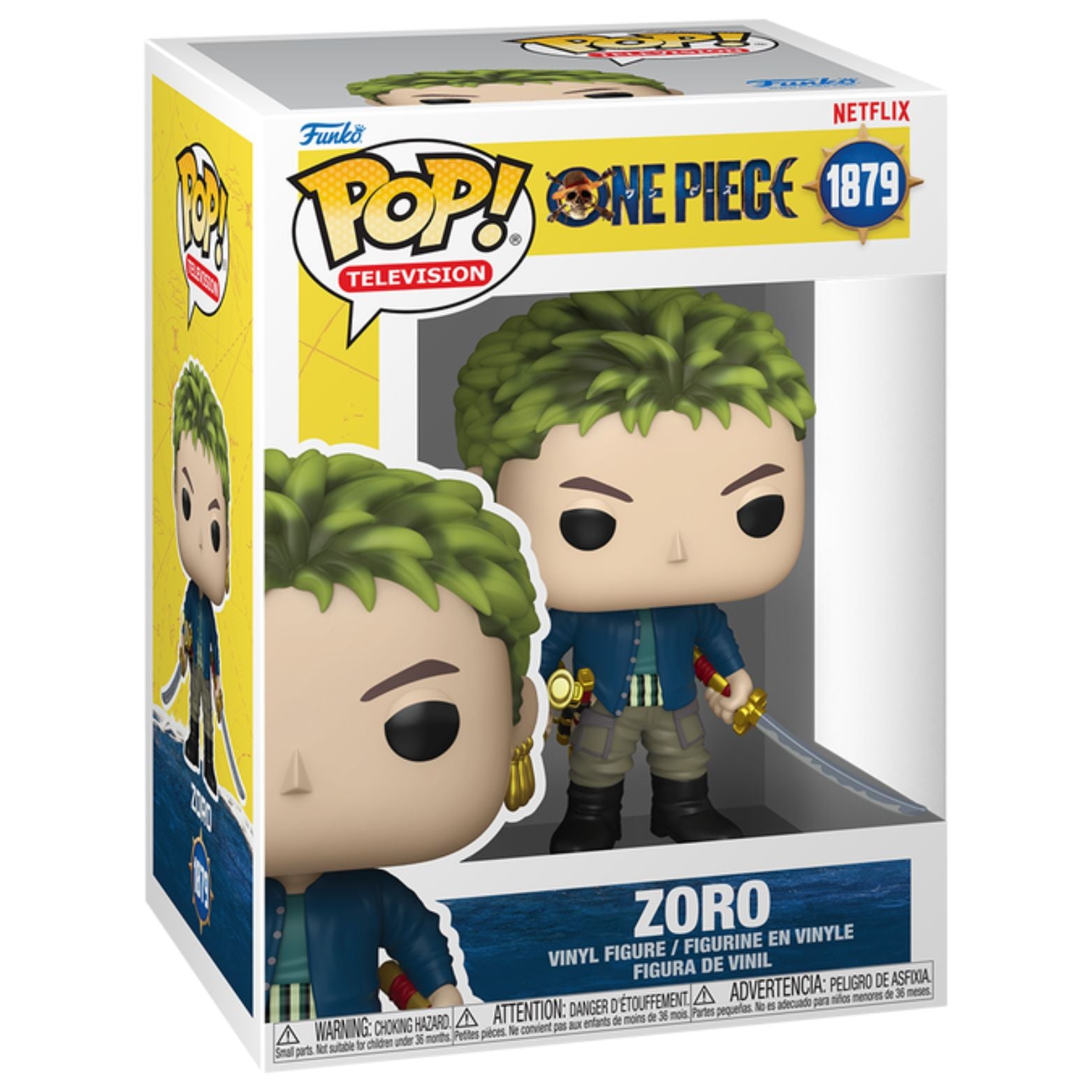 FUNKO POP! TELEVISION NETFLIX ONE PIECE ZORO no1879