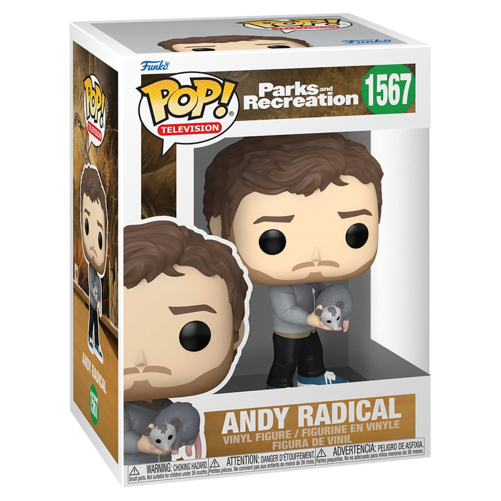 FUNKO POP! TELEVISION PARKS AND RECREATION ANDY RADICAL no1567