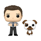 FUNKO POP! TELEVISION PARKS AND RECREATION CHRIS TRAEGER WITH CHAMPION no1415