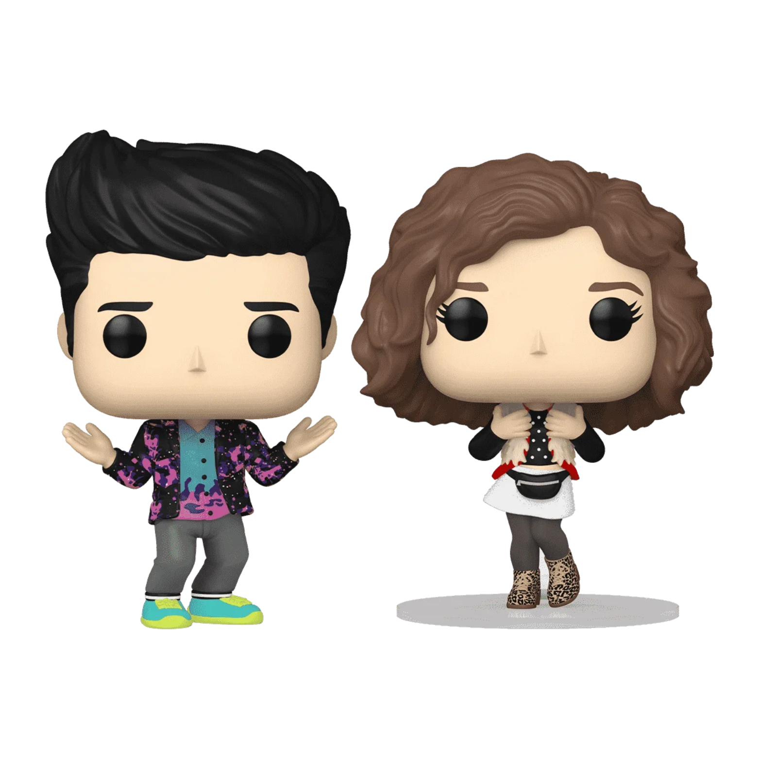 FUNKO POP! TELEVISION PARKS AND RECREATION "DON´T BE SUSPICIOUS" JEAN-RALPHIO & MONA-LISA 2-pack