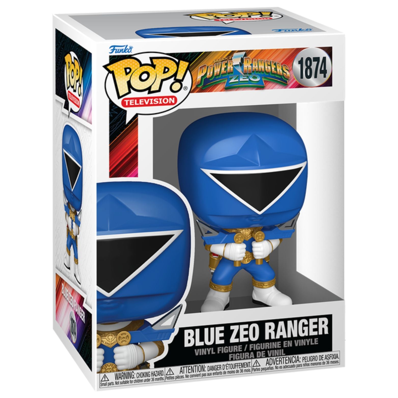 FUNKO POP! TELEVISION POWER RANGERS ZEO BLUE ZEO RANGER no1876