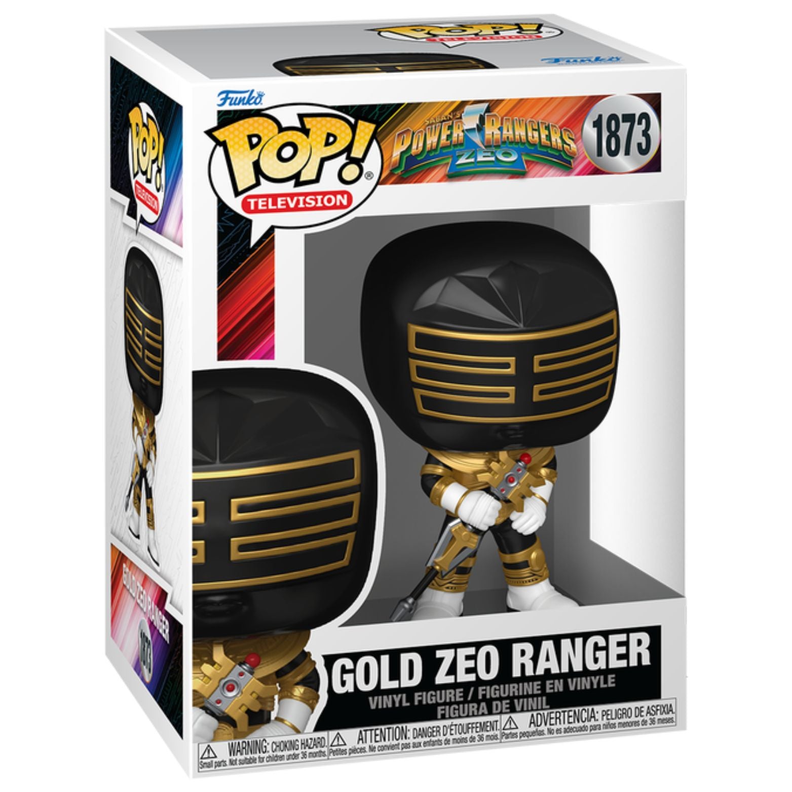 FUNKO POP! TELEVISION POWER RANGERS ZEO GOLD ZEO RANGER no1876