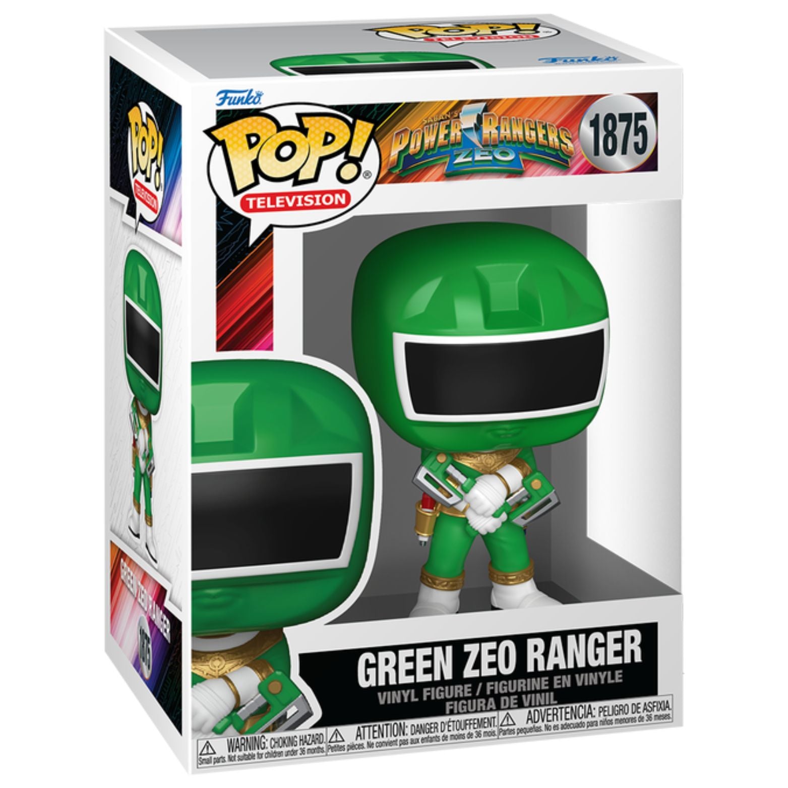 FUNKO POP! TELEVISION POWER RANGERS ZEO GREEN ZEO RANGER no1875