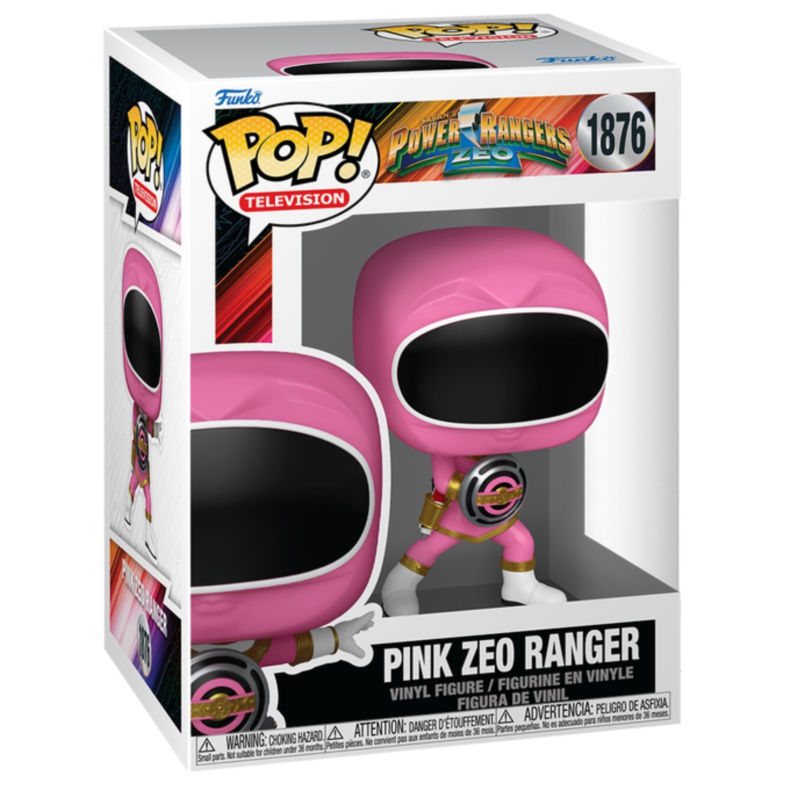 FUNKO POP! TELEVISION POWER RANGERS ZEO PINK ZEO RANGER no1876