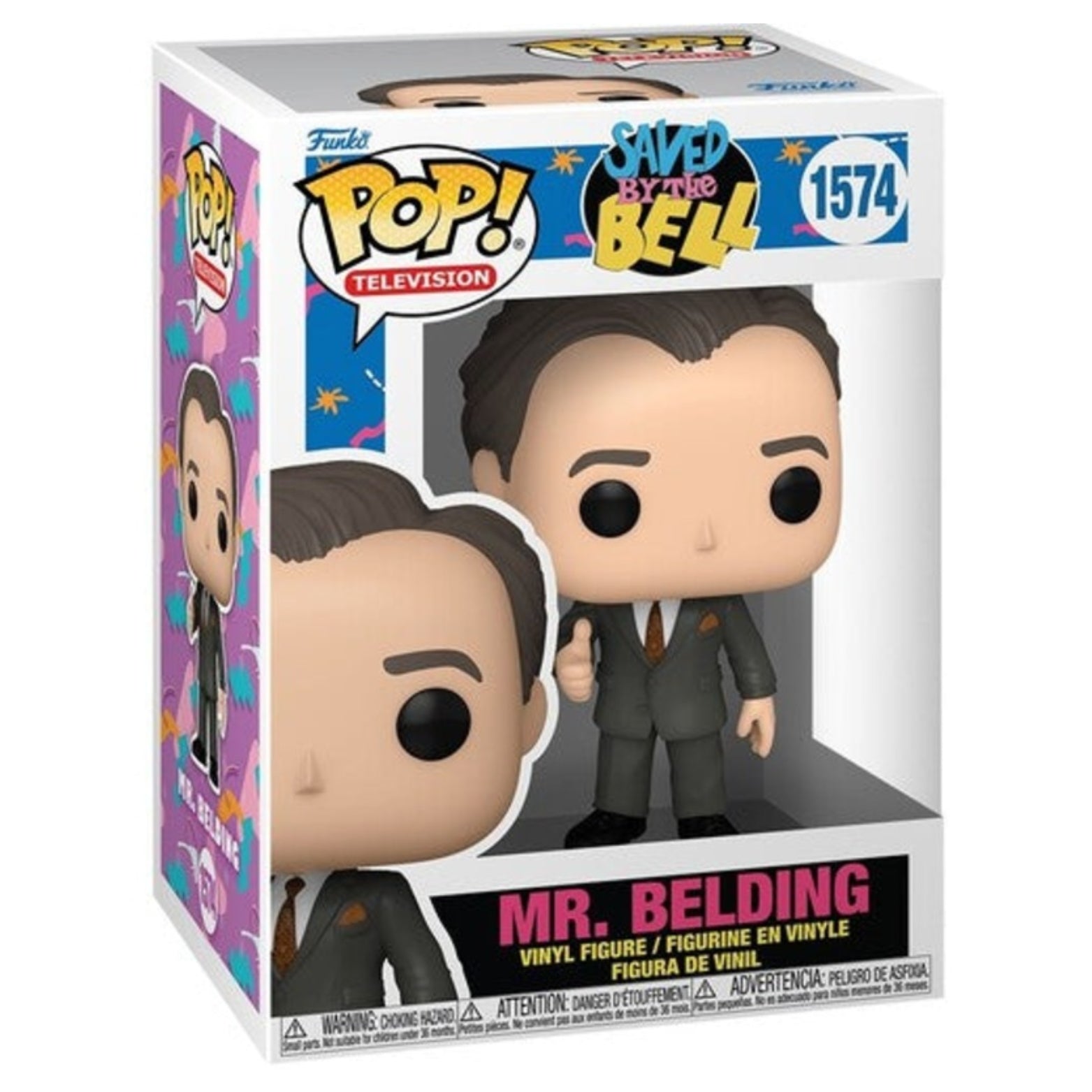 FUNKO POP! TELEVISION SAVED BY THE BELL MR. BELDING no1574